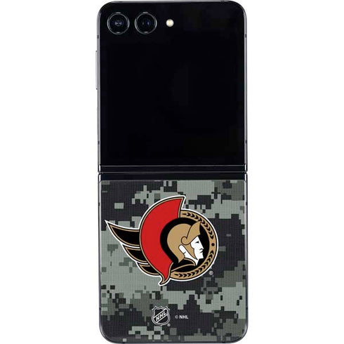 NHL Ottawa Senators Camo Galaxy Z Flip5 5G Skin